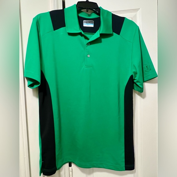 MENS PGA TOUR GOLF SHIRT SIZE LARGE SHORT SLEEVE - Picture 1 of 5